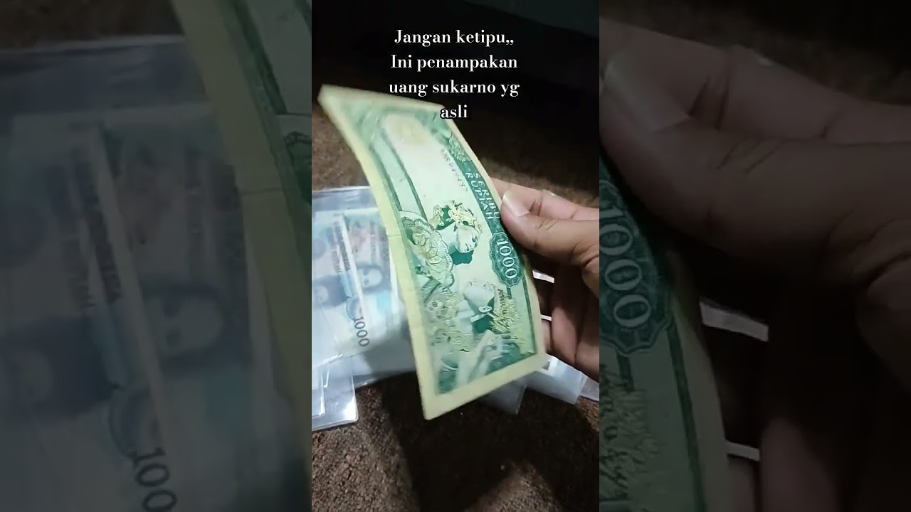 UANG SUKARNO ASLI