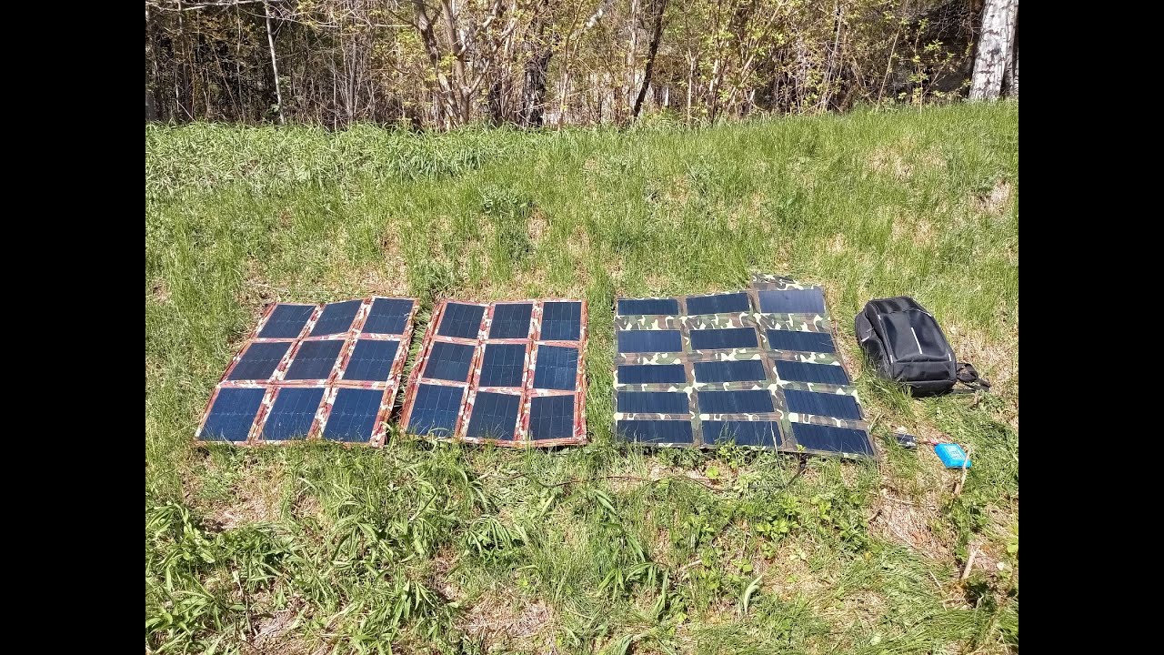 Обзор и сравнение складной солнечной батареи Allpowers 100W. Allpowers 100w 18v Portable Solar Panel