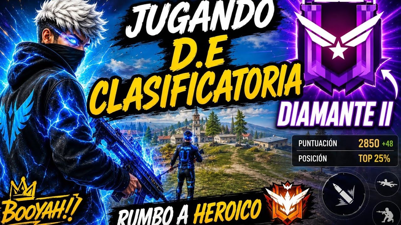 JUGANDO DE CLASIFICATORIA DIAMANTE 2