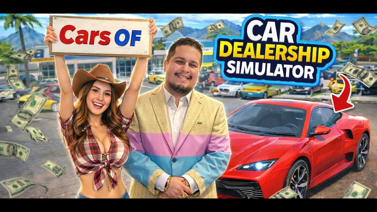 BUSINESS IS BOOMING@ CAR DEALER Simulator [PS5]