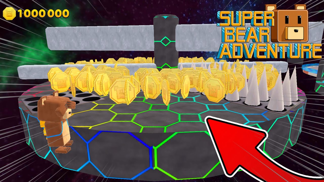 Bug Banyak Koin - Super Bear Adventure