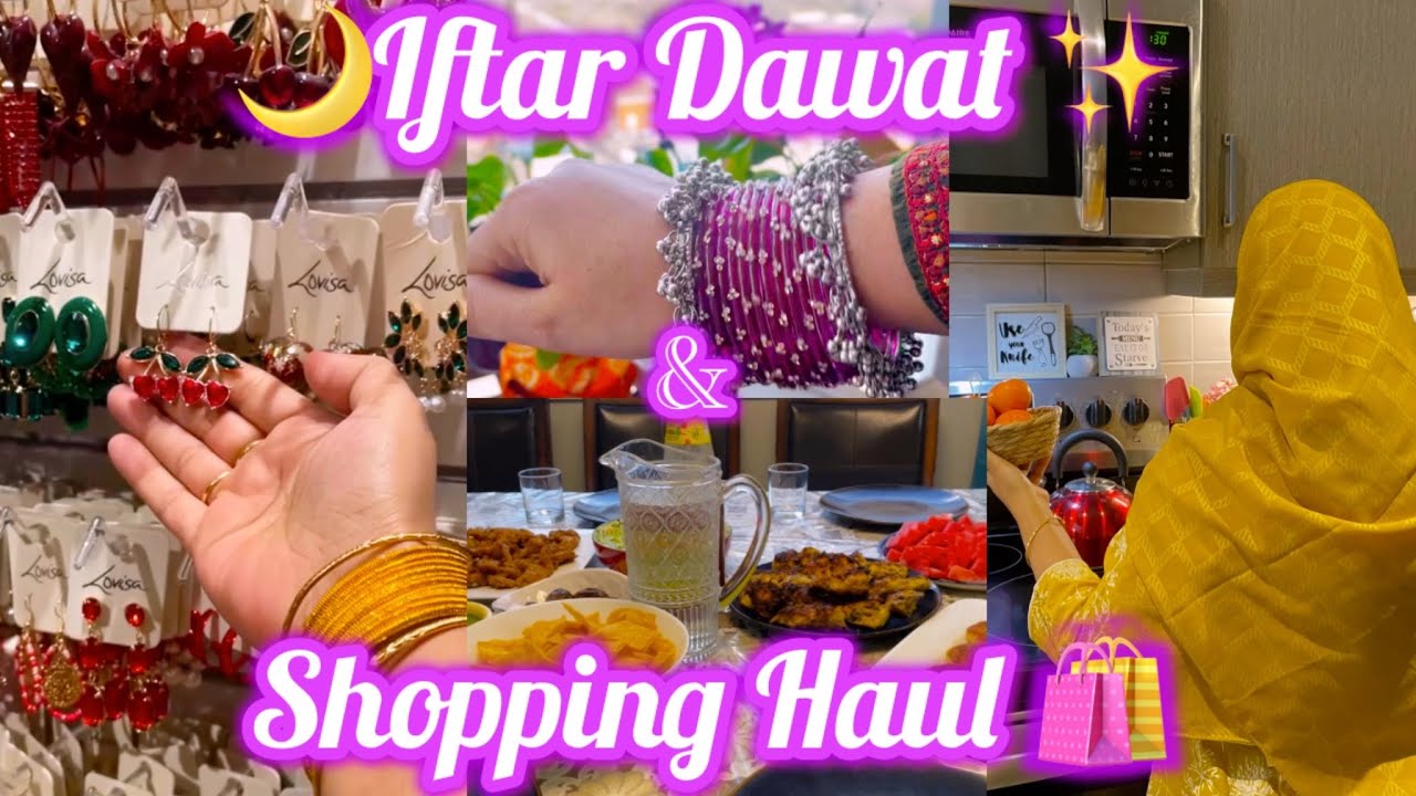Ramadan Special Recipes| Alfredo pasta 🍝 |Patties| Shopping Haul🛍️|IftarDawat |Parcel📦Unboxing 