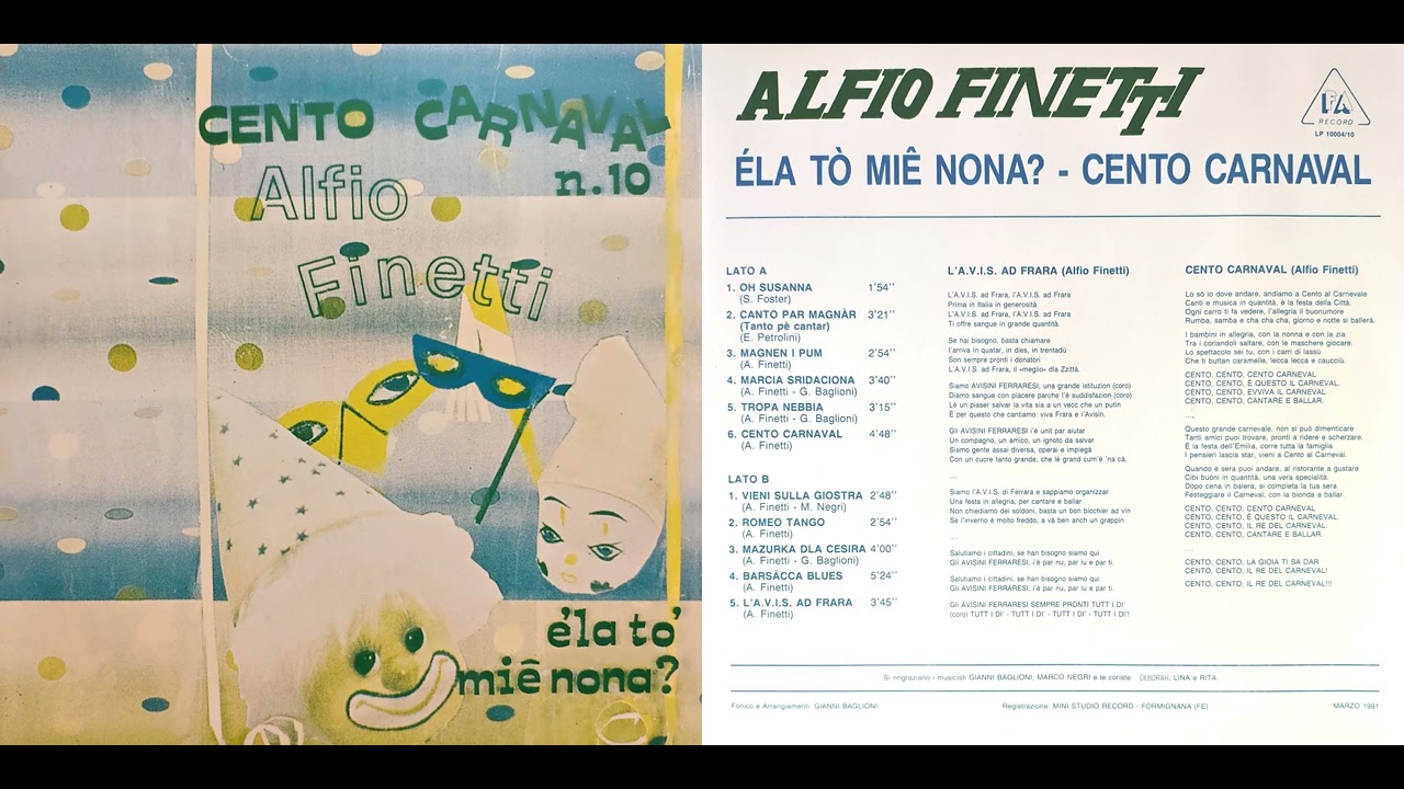 Alfio Finetti - Tropa nebbia