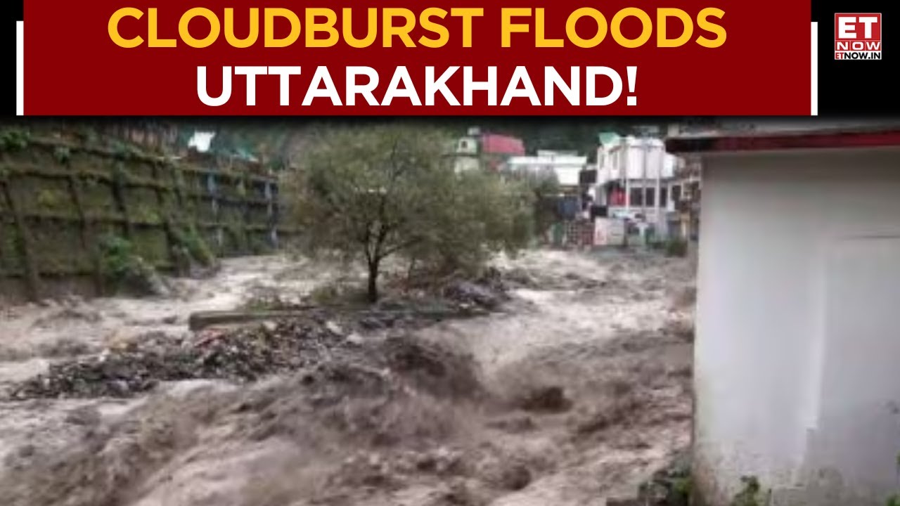 Heavy Rainfall Triggers Cloudburst In Uttarakhand | Rescue Ops Underway| IMD Issues Red Alert