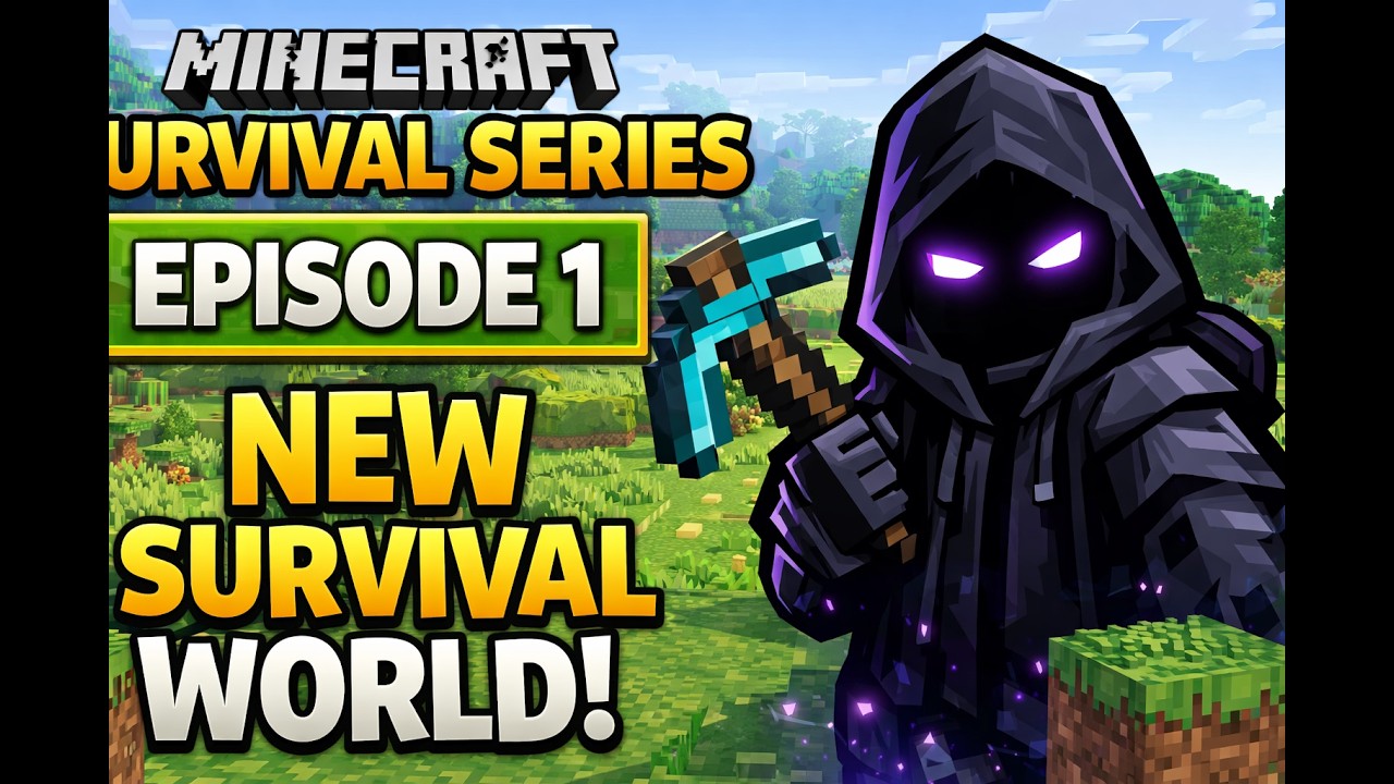 Minecraft Survival Series #1 | Starting My First Survival World | VoidMiner