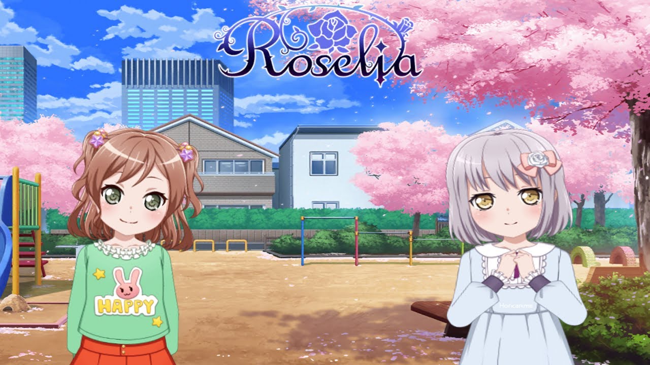 BanG Dream! Little Yukina Minato & Lisa Imai (Roselia Band)