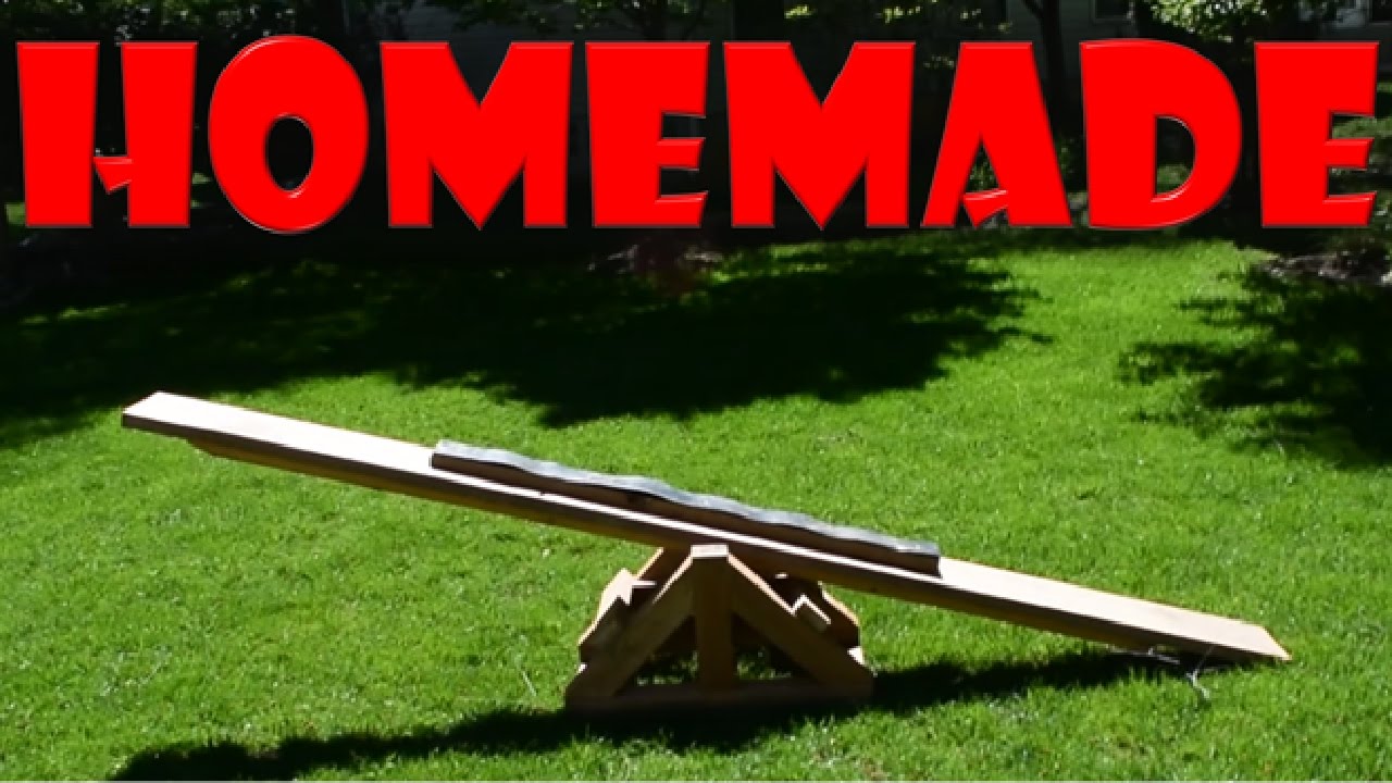 Awesome Backyard Teeterboard (Homemade)