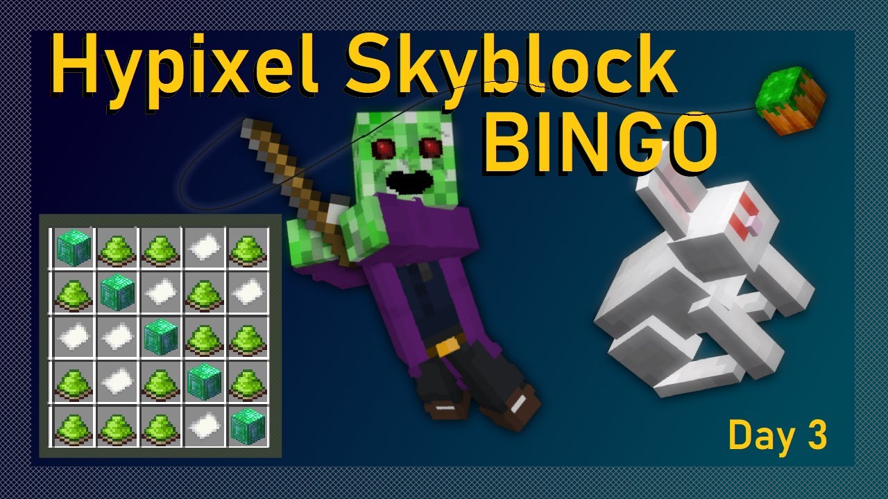 Hypixel Skyblock February BINGO Day #3