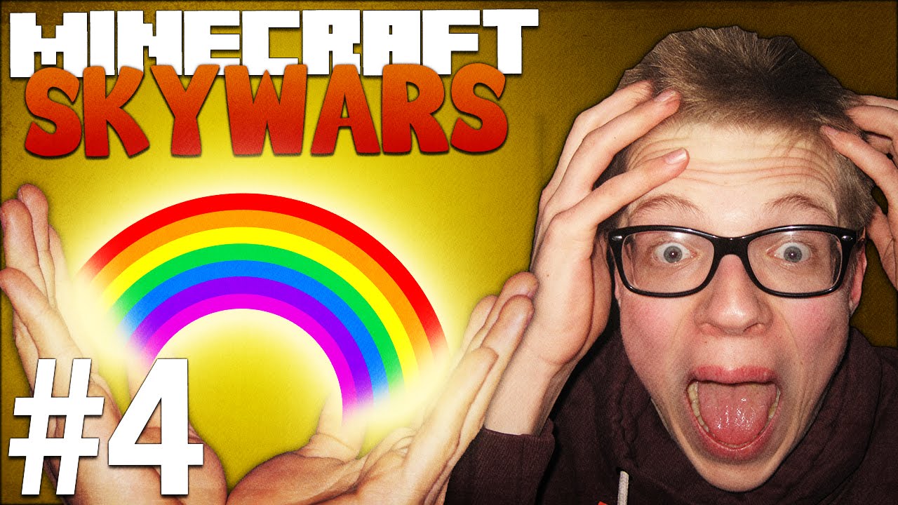 EEN LUCKY DUBBEL KILL?! - Minecraft: Skywars #4
