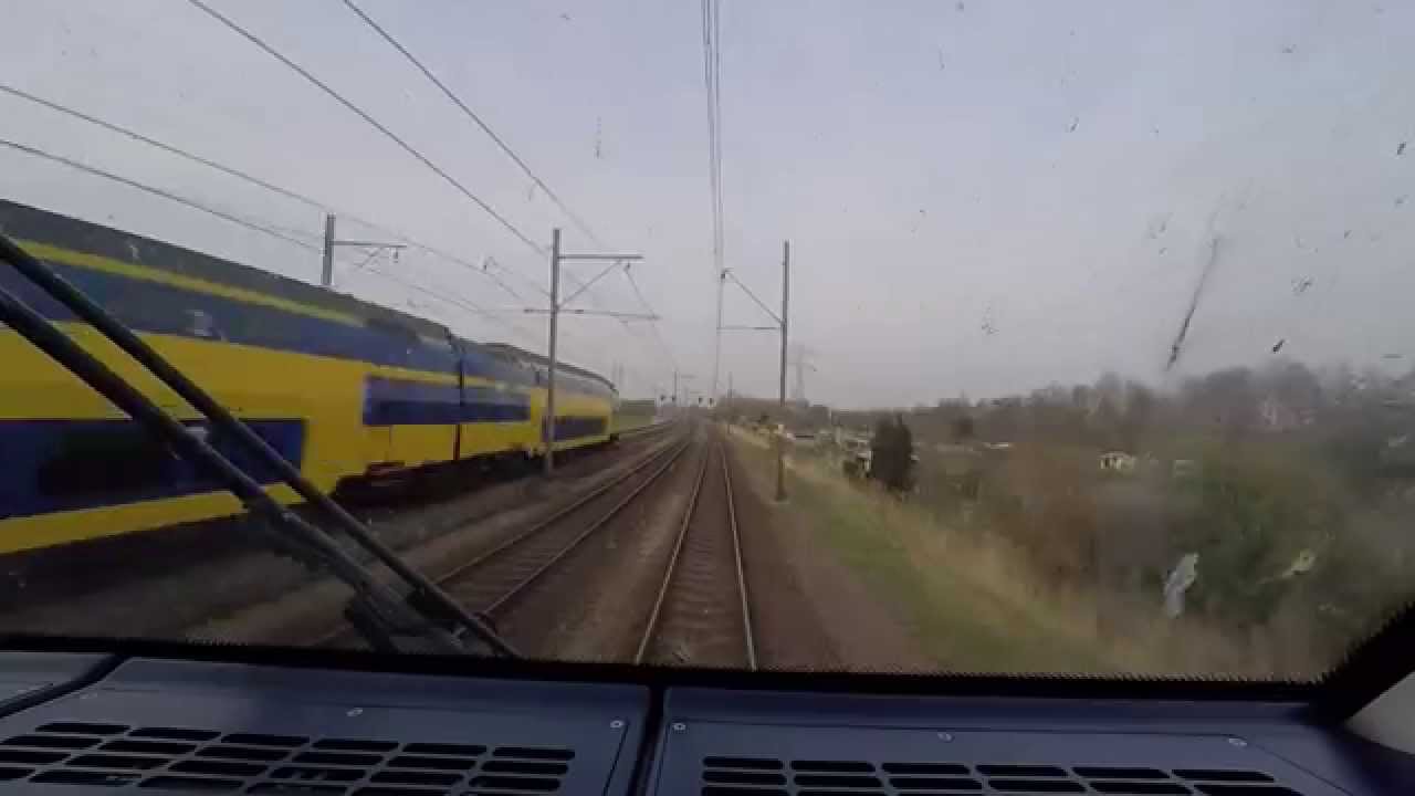[cabinerit] A train driver's view: Den Haag CS - Diemen Zuid, 10-Apr-2015.