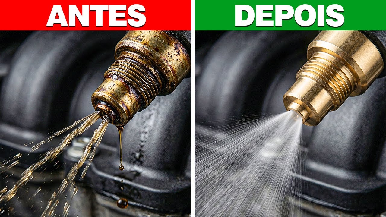 O Truque Coreano Para Limpar Os Injetores Sem Removê-los (Os Mecânicos Odeiam)