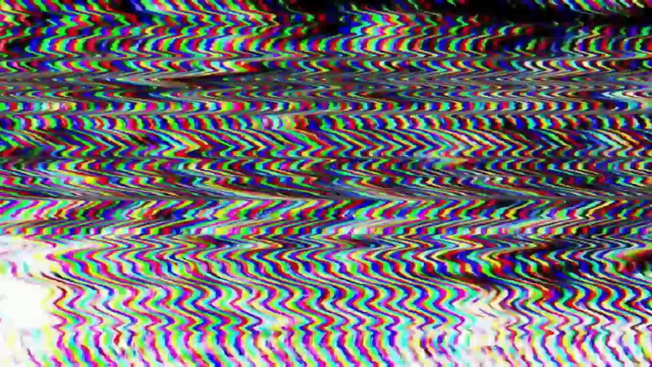 TV Static VHS Recorder Overlay   3D Coloryoutube com