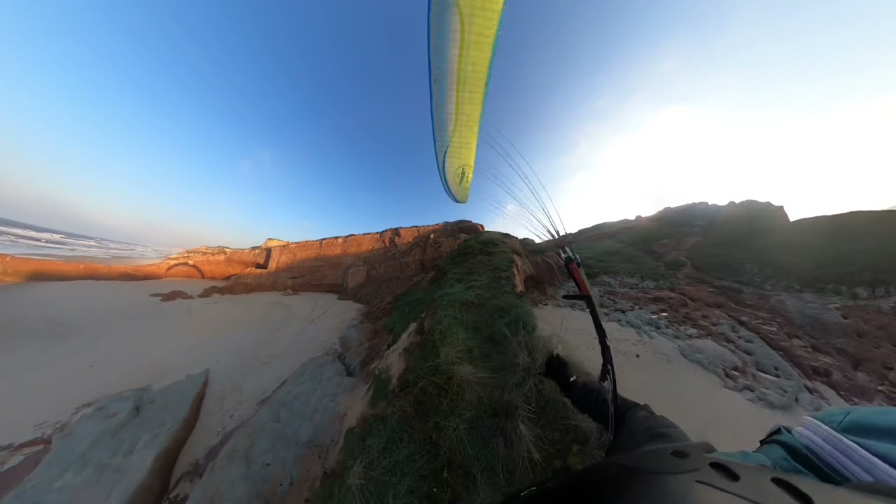 Golden Hour Paragliding - Sunset Soaring Peniche