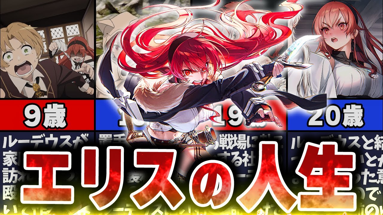 [Mushoku Tensei] Подробное описание жизни Эрис в хронологическом порядке! [Осторожно, спойлеры]