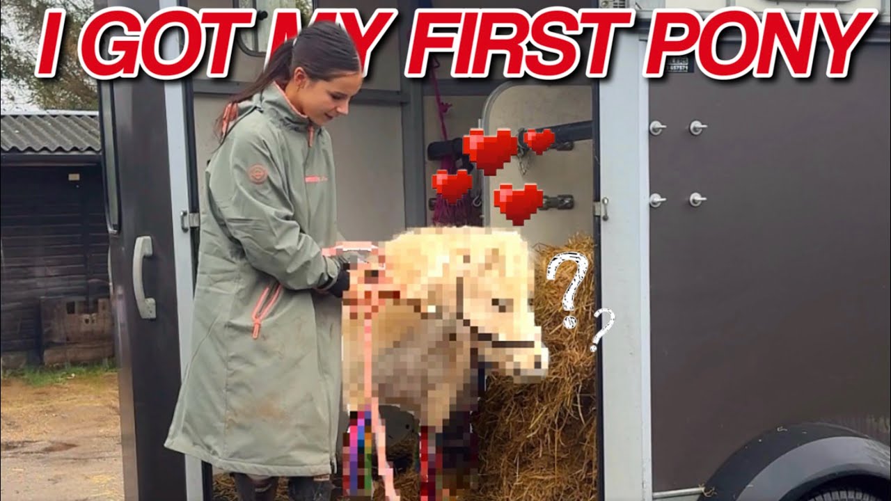 I GOT MY FIRST PONY