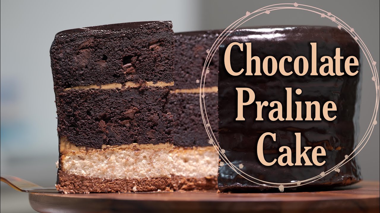 How to make the BEST CHOCOLATE CAKE EVER ❮Praline❯🎂 Tasty Recipe👩‍🍳with Chill out music 🎶