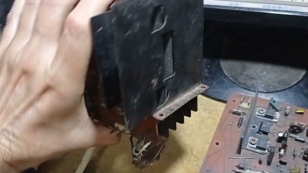 Sansui AU-717 AU-517 restauración 11