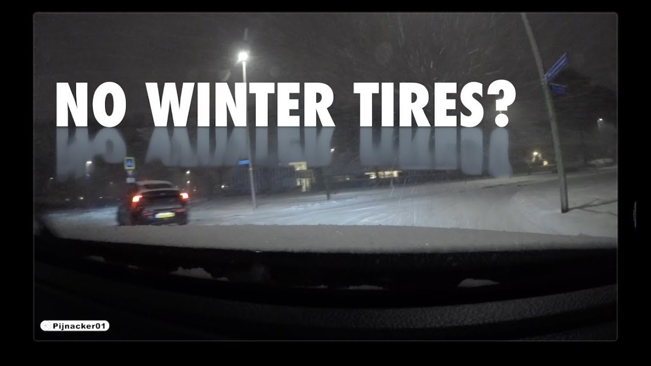 Snowstorm Drive at Dawn | Netherlands