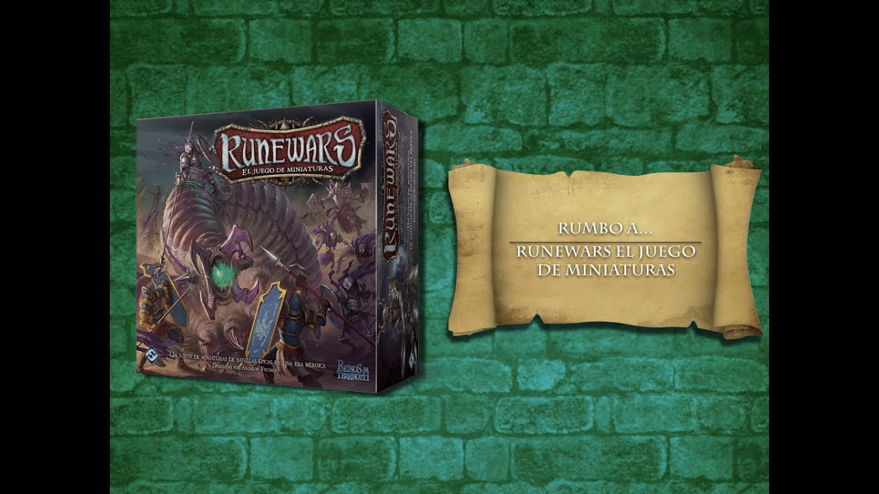 Runewars el juego de miniaturas | Unboxing | Como se juega