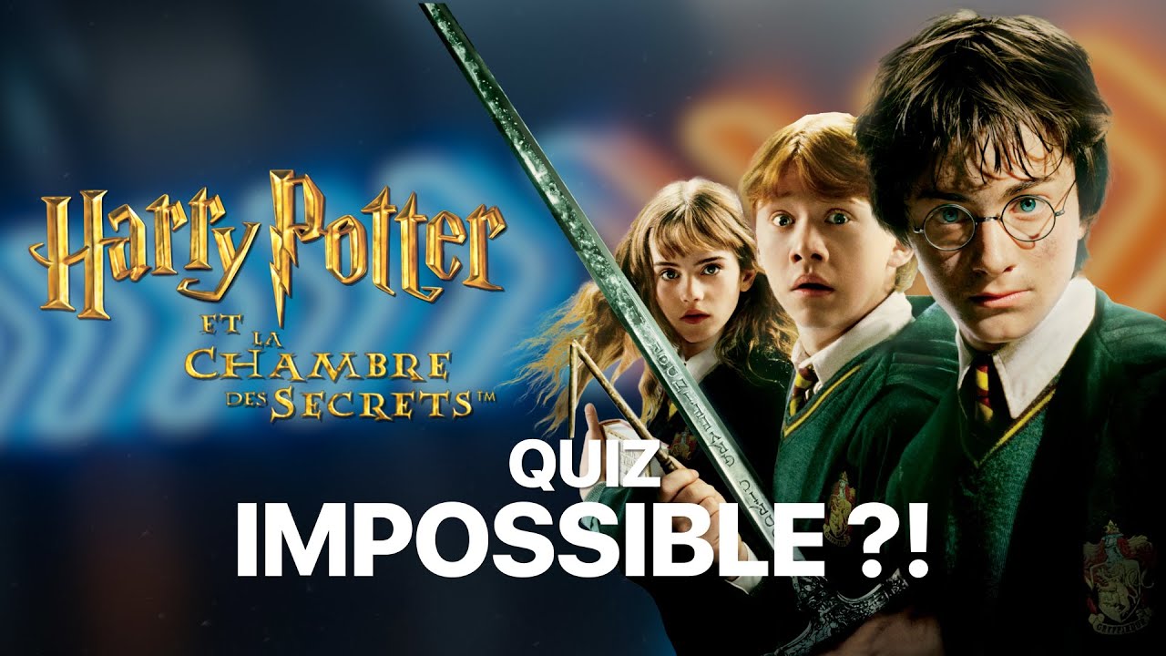 QUIZ HARRY POTTER ET LA CHAMBRE DES SECRETS : réponds à 15 questions sans te tromper !