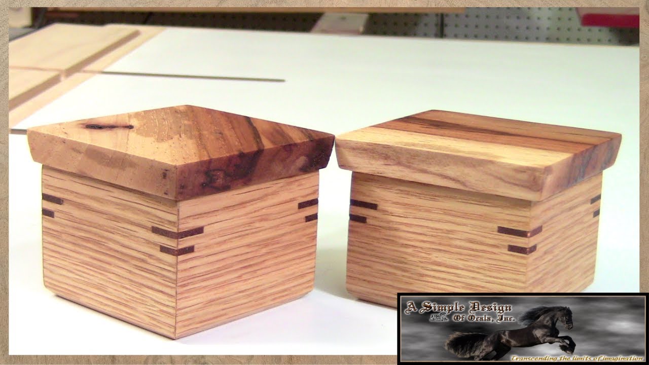 How to Make a Lift Lid Box | PART 1