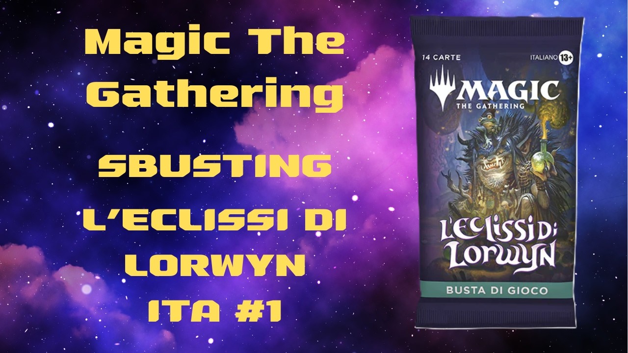 Un Mondo Fatato - Magic The Gathering Sbusting AVATAR L'Eclissi Di LORWYN Busta Di Gioco ITA #1