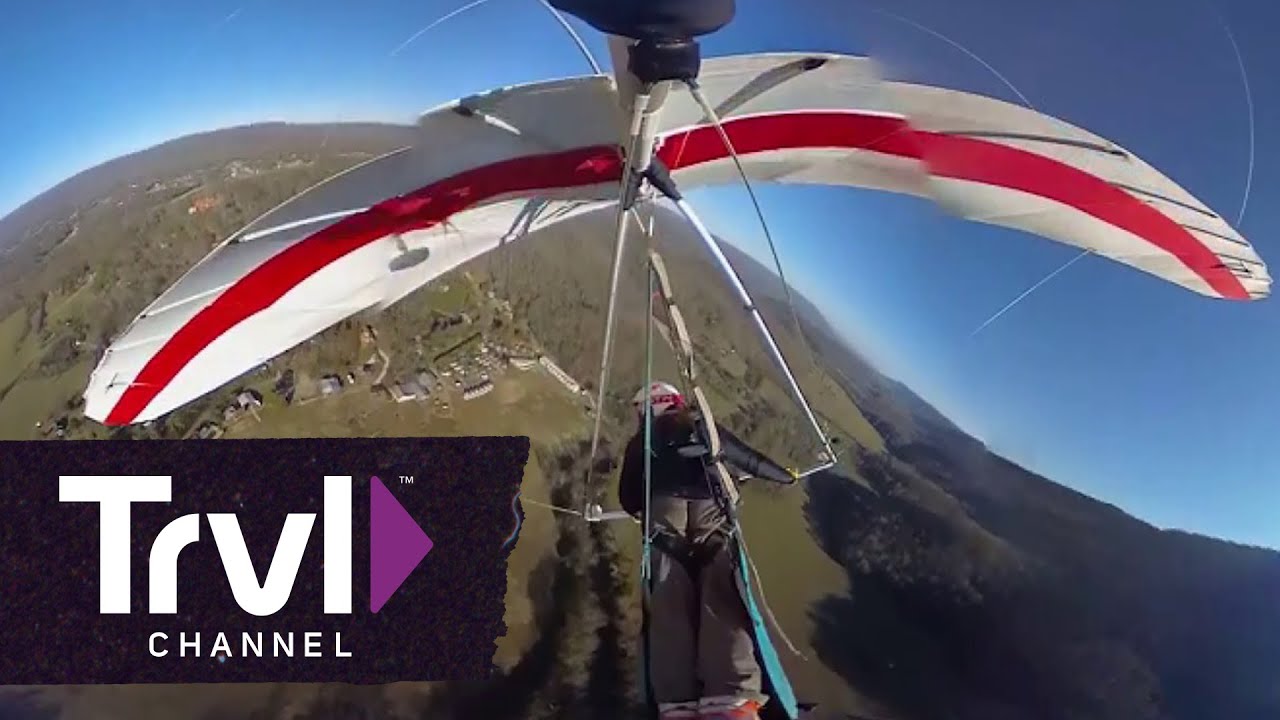 Lookout Mountain Hang Gliding Adventure - 360 Video | Travel Channel