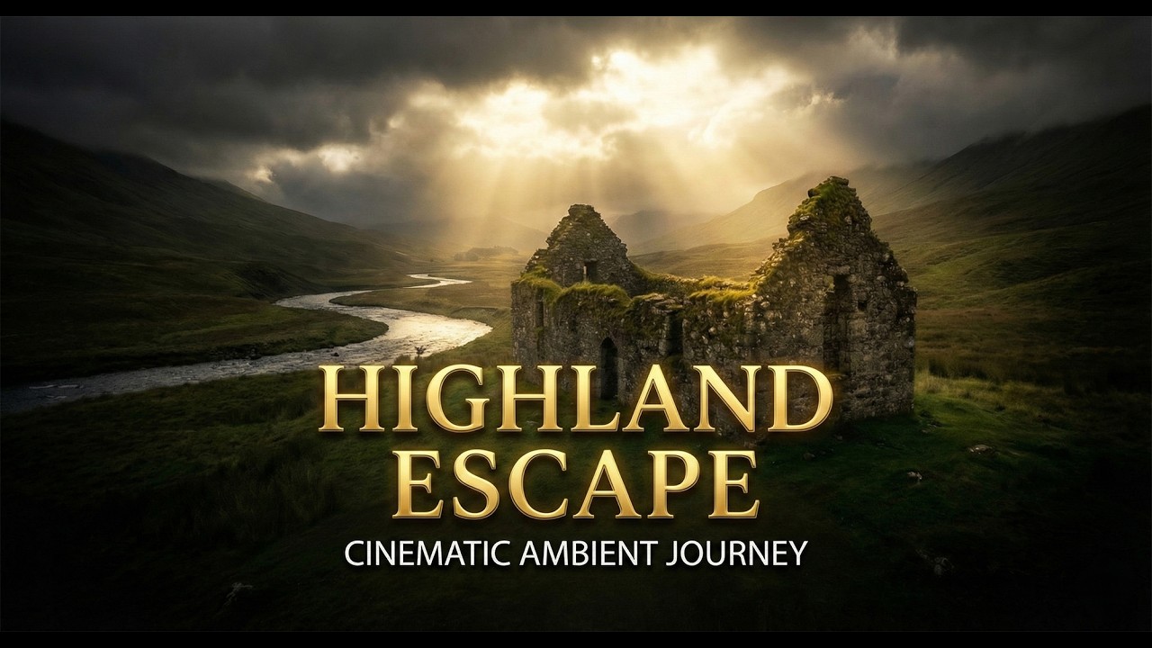 Escape to the Highlands: Beautiful Cinematic Music for Focus (1 hour loop)