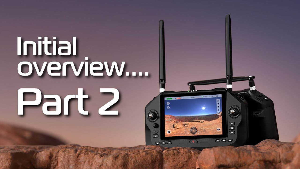 SIYI UniRC 7 Pro 40km HD Ground Control System - initial overview Part 2!