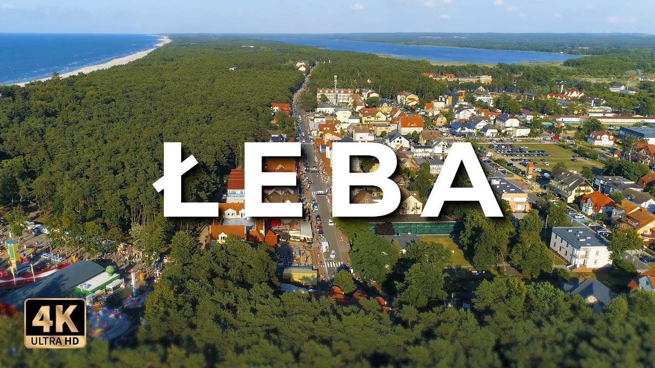 Łeba z drona | Lato | LECE W MIASTO™ [4k]