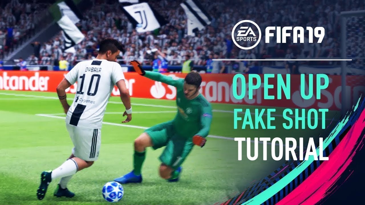 FIFA 19 | OPEN UP FAKE SHOT Skill Tutorial [PS4/XBOX ONE]