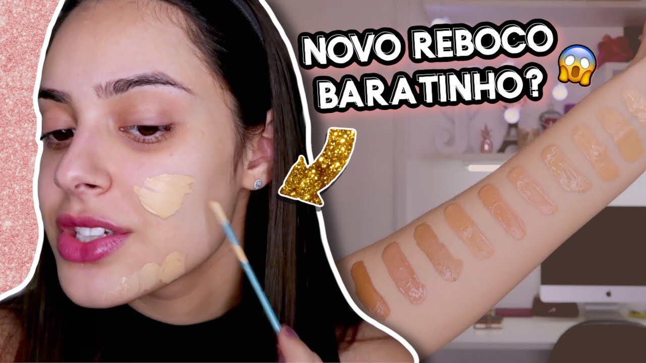 TESTEI a NOVA BASE BARATINHA da 25 DE MARÇO! | SP Colors 😱