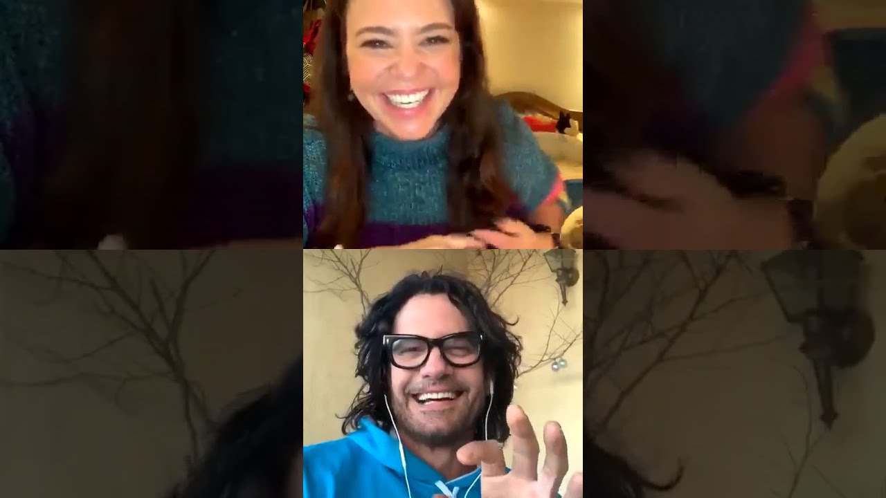 Mario con Natasha Klauss - 19.03.2020
