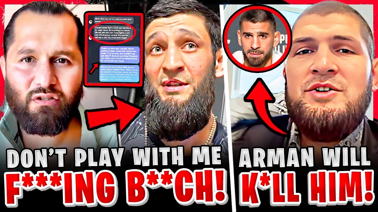 Khamzat & Jorge Masvidal GO BACK & FORTH + LEAKED MESSAGES! Khabib SENDS WARNING to Ilia Topuria!