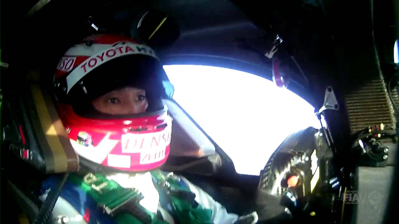 A lap of the Fuji Speedway with Nakajima san in car #1 Toyota TS040   Hybrid
