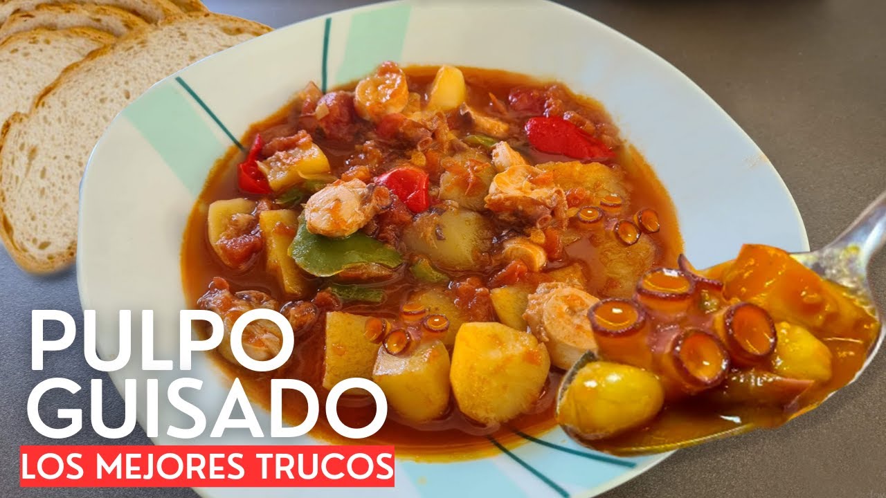 PULPO estofado FÁCIL