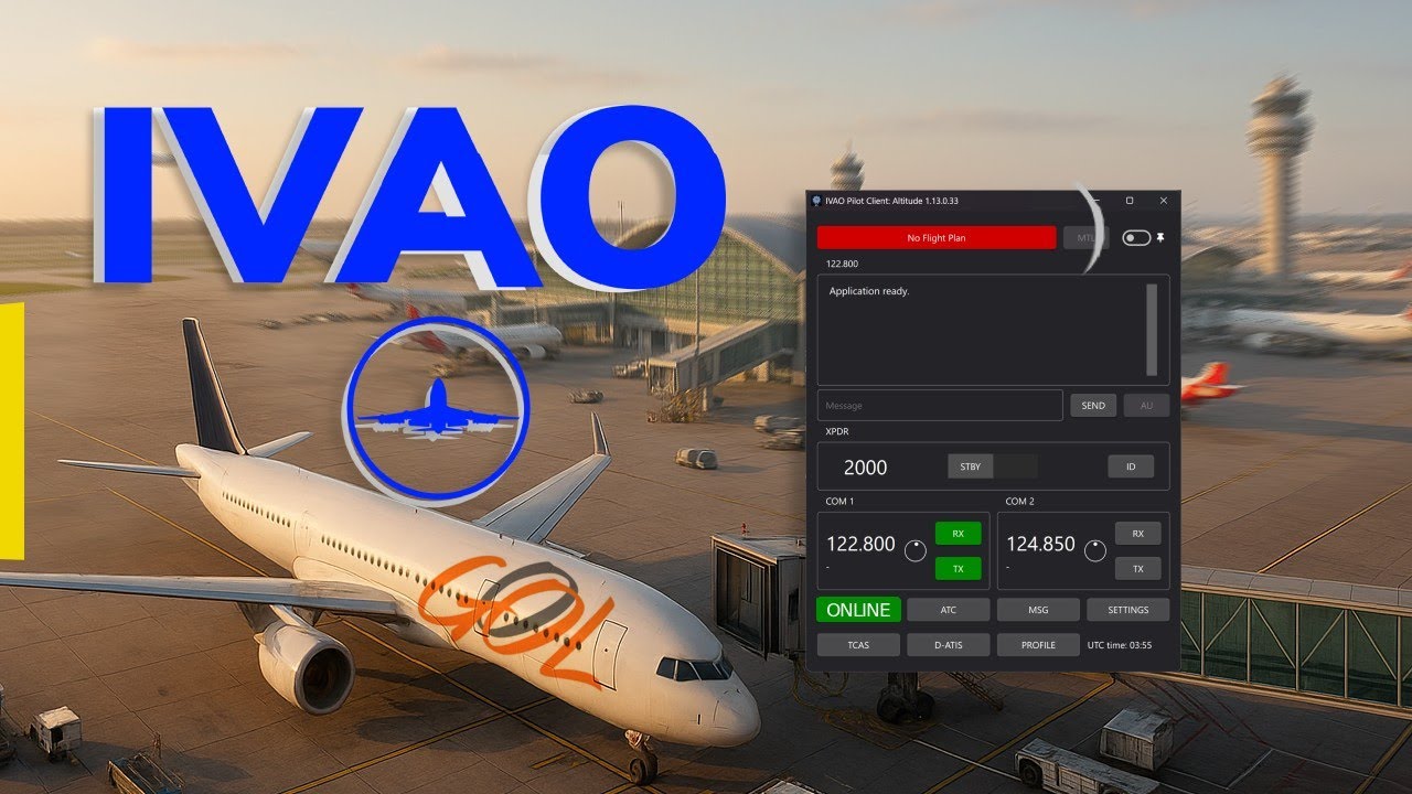 IVAO: Como usar o Altitude e aplicar pintura (MTL) para voar