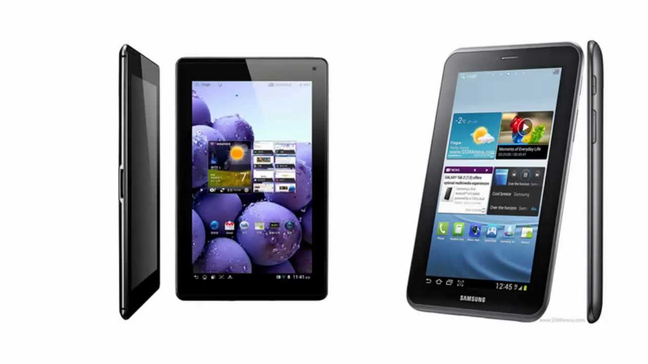LG Optimus Pad LTE Versus Samsung Galaxy Tab 2 7.0 P3100, Detailed Look