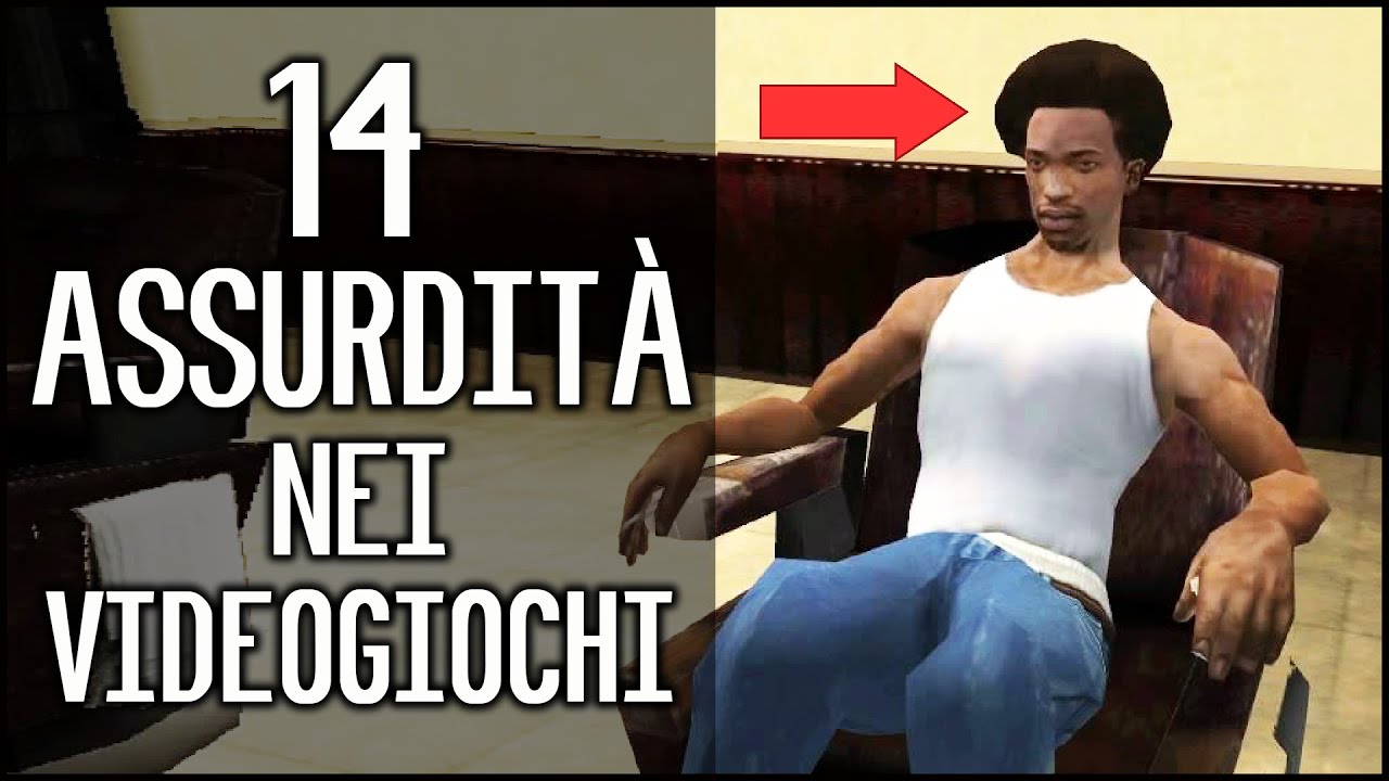 14 ASSURDITÀ NEI VIDEOGIOCHI