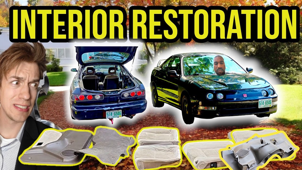 1996 Integra Interior Restoration (Turt 6)