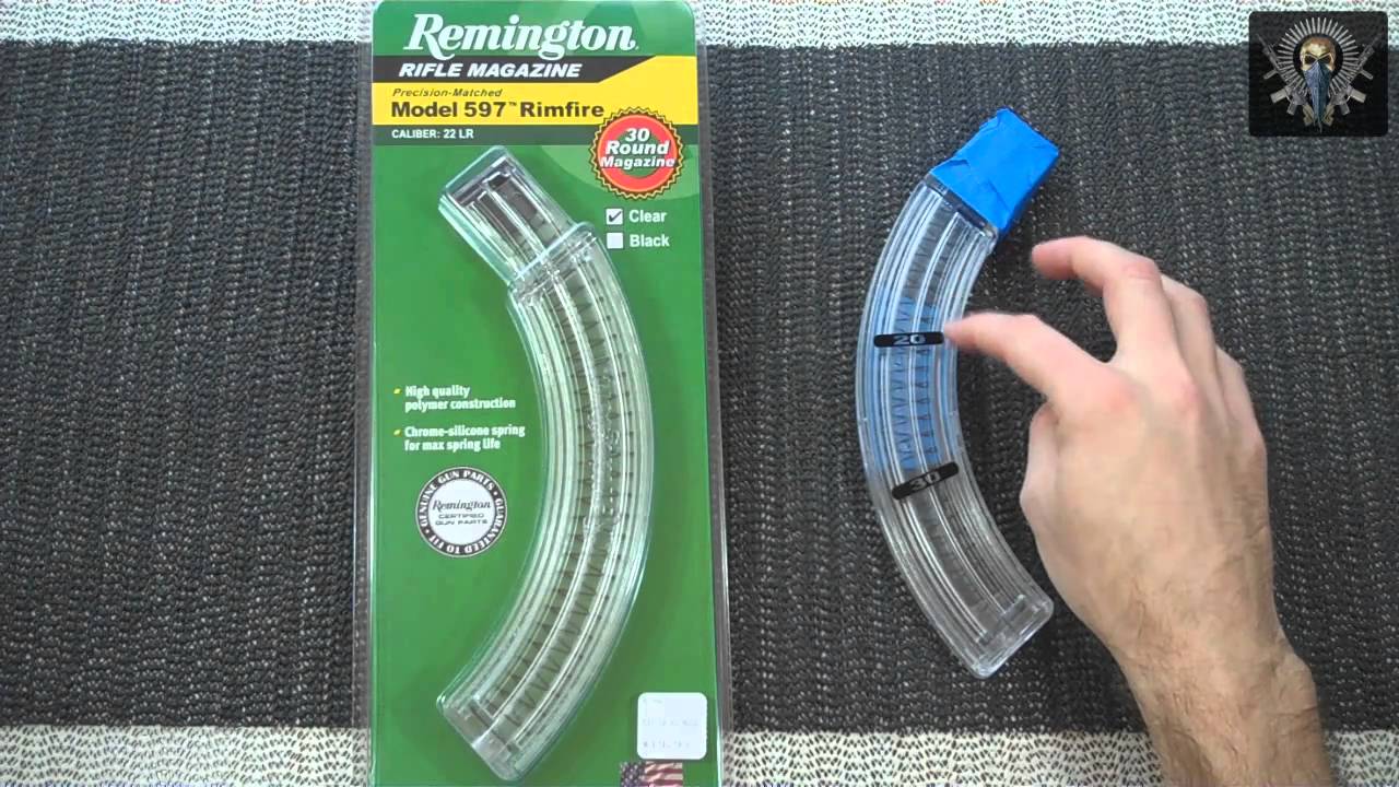 Remington 597 Modification Part 2 :: 30 Round Magazine