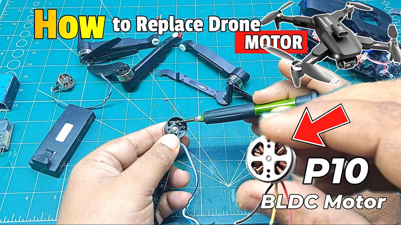 How to change Drone Motor | Drone Motor Repair yourself #e88pro