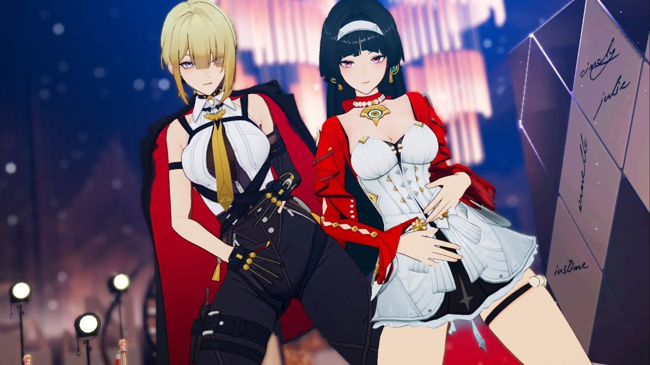 Zenless Zone Zero MMD｜Worth It｜Astra Yao × Evelyn Chevalier #Astra #Evelyn #ZZZ #MMD