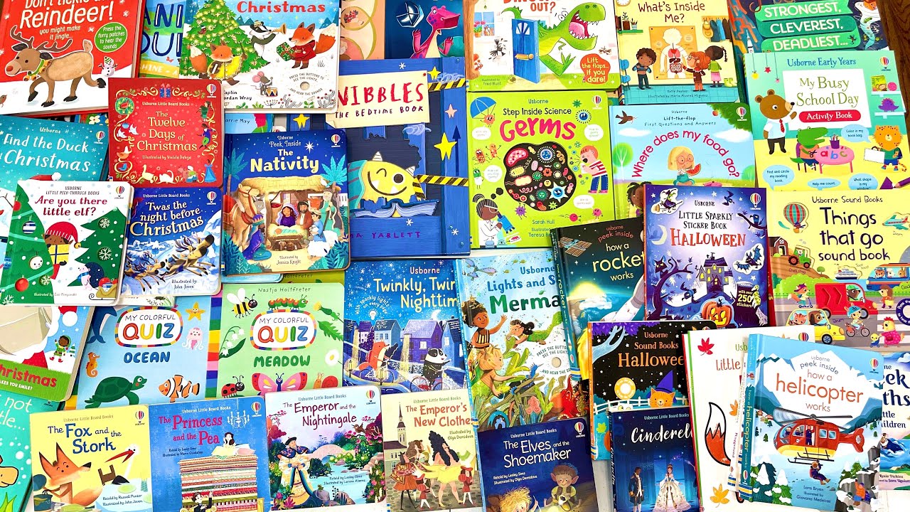 FALL 2022 NEW BOOK RELEASES! Usborne Books and More!