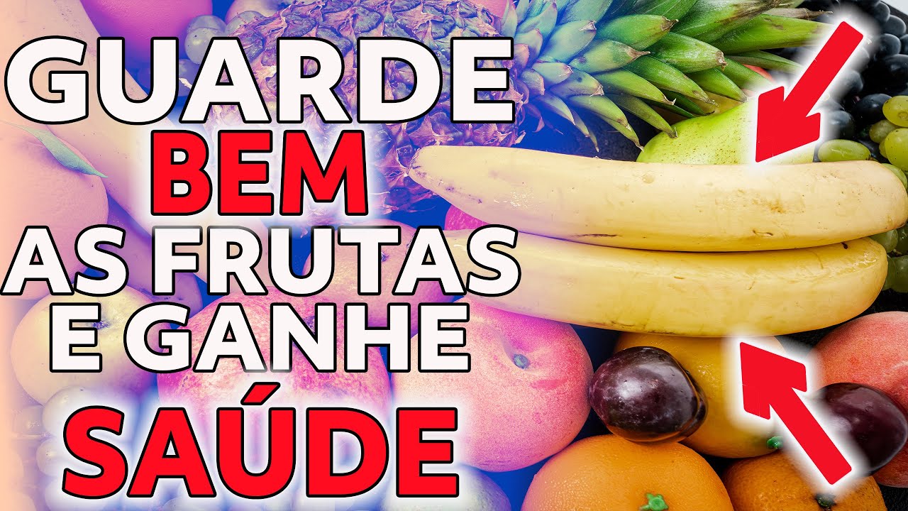 4 FRUTAS que NÃO DEVEM SER GUARDADAS na GELADEIRA (quando não maduras)