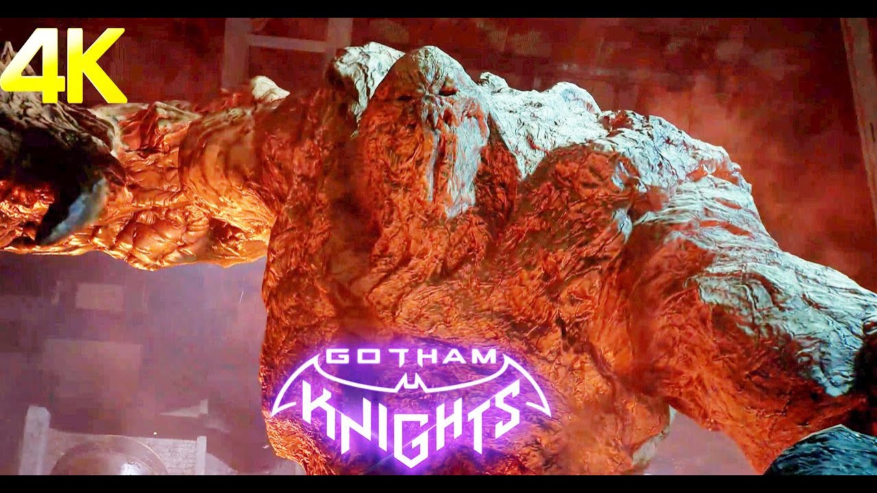 CLAYFACE Boss Fight - Gotham Knights (#GothamKnights Red Hood Clayface 4K Cutscene)