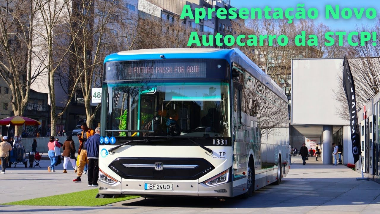 Apresentação Novo Autocarro da STCP - Zhongtong LCK6126