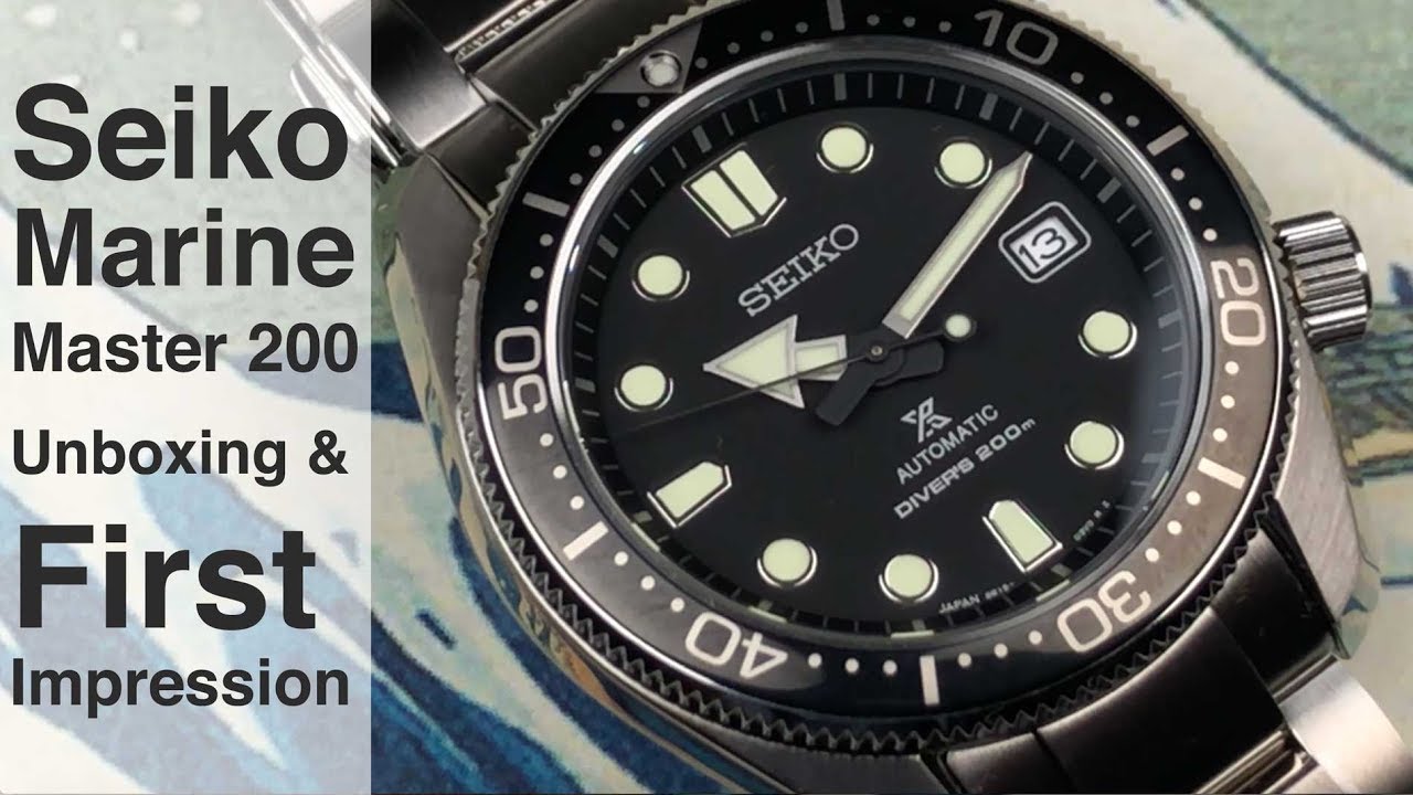 Seiko SBDC061 Marine Master 200 | Первый взгляд
