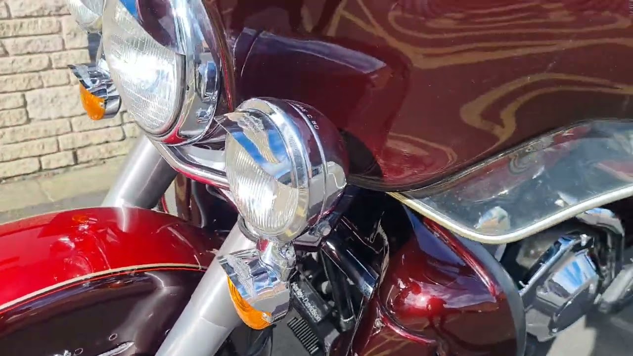 TWS Harley Davidson flhtcu 1340 electra Glide Ultra Classic 1991 red