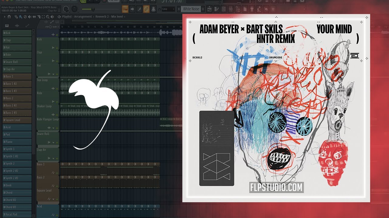 Adam Beyer & Bart Skils - Your Mind (HNTR Remix) (FL Studio Remake)